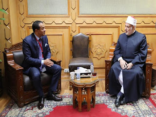 وكيل الأزهر يستقبل السفير المصري الجديد لدى سريلانكا والمالديف