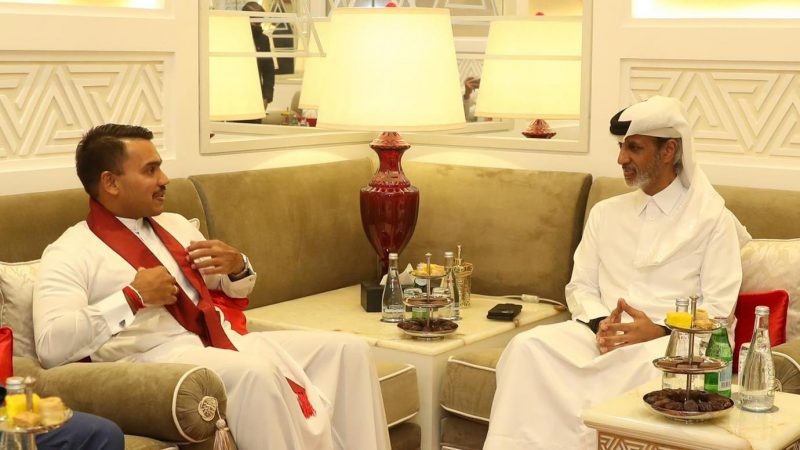 سريلانكا تبحث سبل تعزيز التعاون الرياضي مع دولة قطر