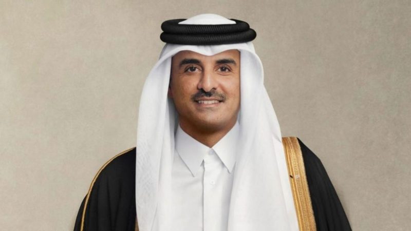 أمير قطر يدعو لوقف التصعيد في أوكرانيا