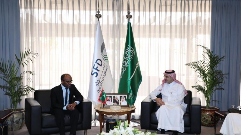 الرئيس التنفيذي للصندوق السعودي يستقبل وزير المالية المالديفي