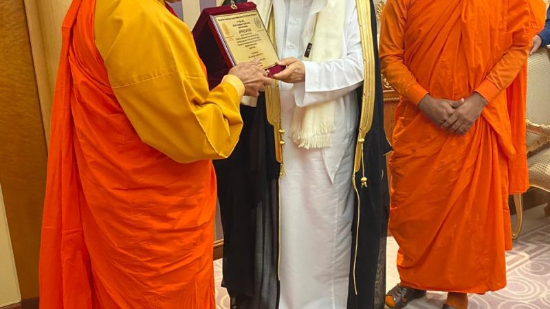 راهب بوذي يشكر القيادة السعودية على جهودها في تعزيز السلام