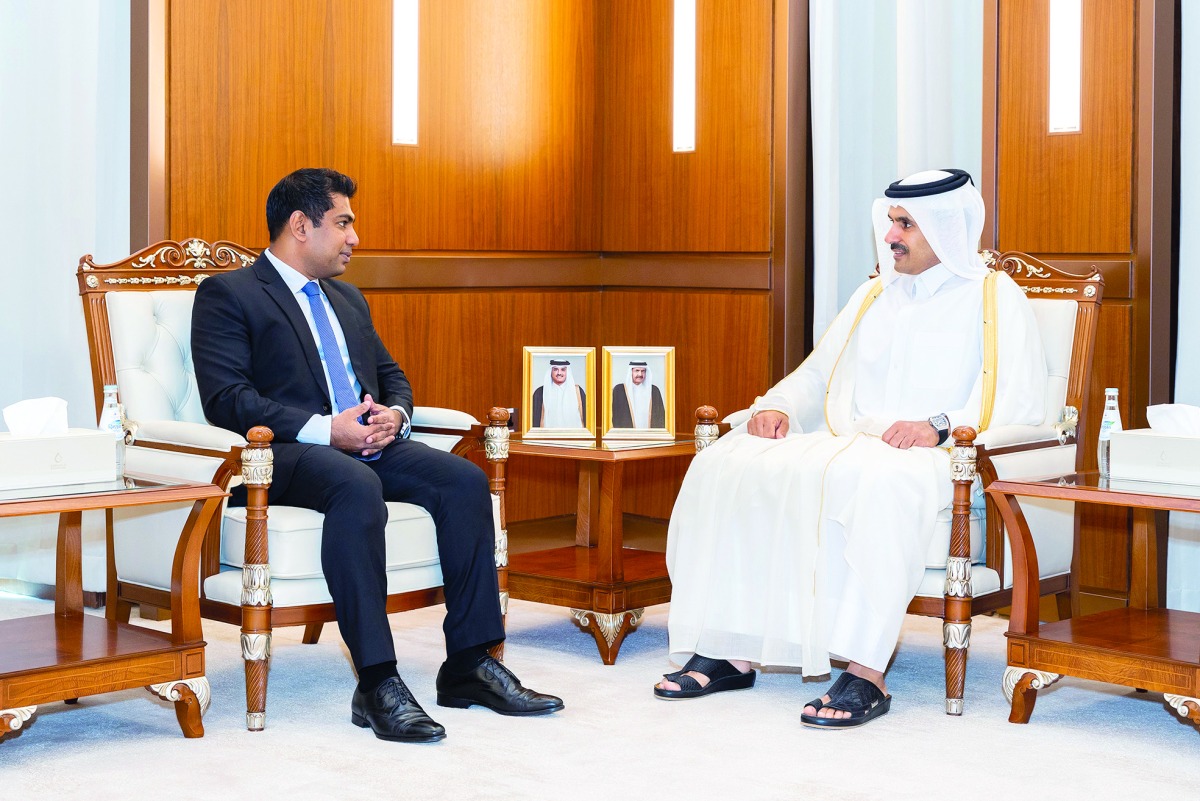 دولة قطر وسريلانكا تبحثان سبل تعزيز التعاون في مجال الطاقة بينهما