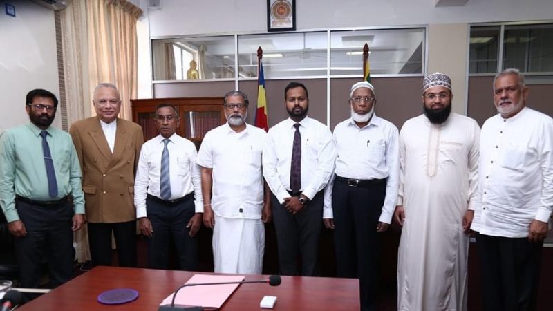 تشكيلة جديدة لمجلس الأوقاف السريلانكي