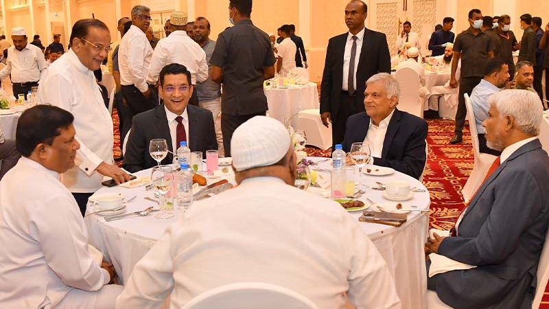 مائدة الإفطار الوطنية في قصر رئاسة جمهورية سريلانكا