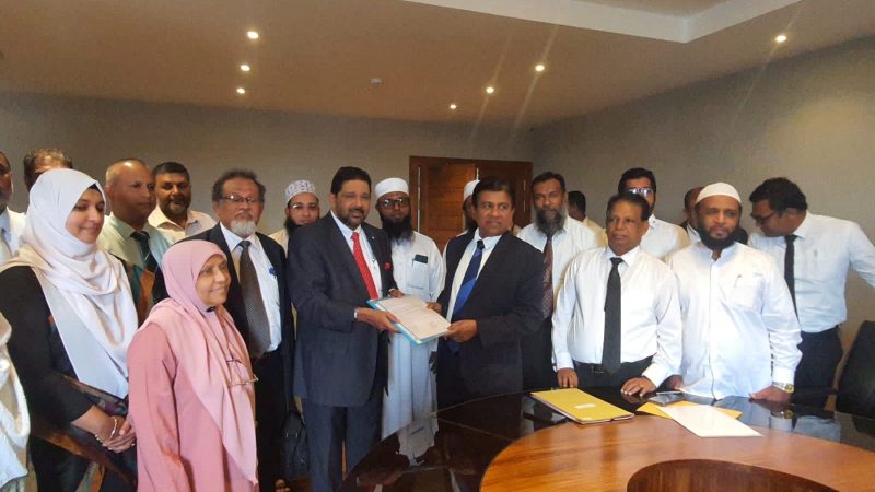 تعديلات مقترحة من مسلمي سريلانكا لقانون الزواج والطلاق الخاص بهم