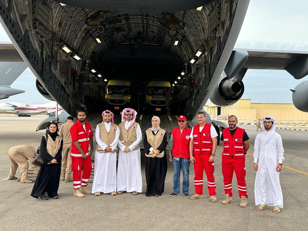 وفد دبلوماسي قطري يصل إلى غزة للإشراف على عمليات دخول وإيصال المساعدات القطرية