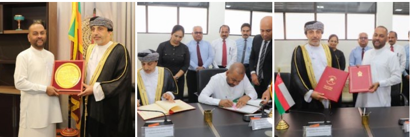 توقيع مذكرة تفاهم في المجال الزراعي بين عمان وسريلانكا