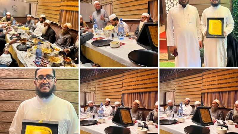 دعاة سريلانكيون يكرمون باحثاً محلياً في الرياض