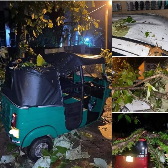 تقلبات جوية حادة تضرب سريلانكا وتؤثر على مئات العائلات