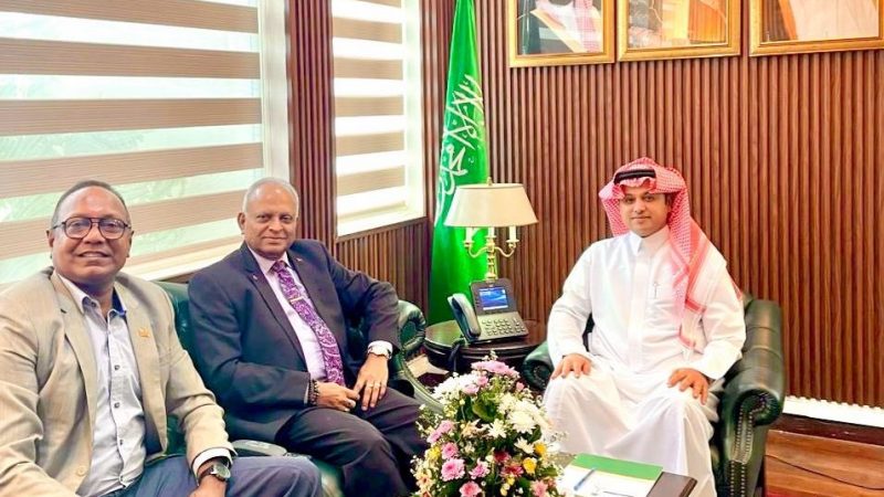 السفير السعودي في كولومبو يلتقي وفد اتحاد المصدرين الوطنيين في سريلانكا