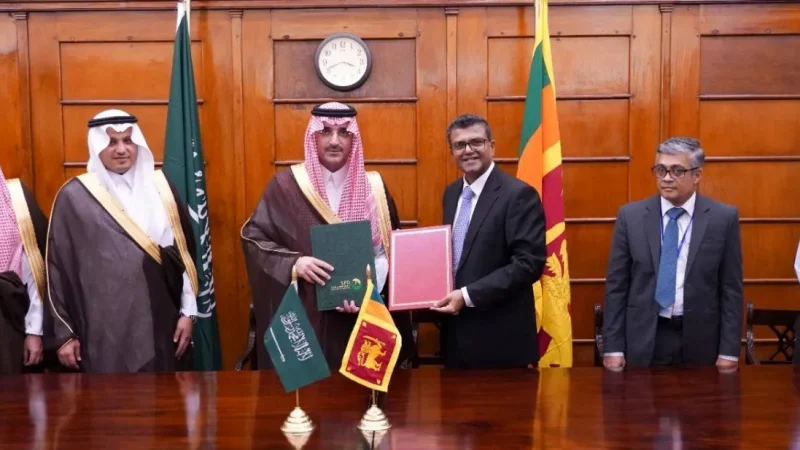 السعودية وسريلانكا توقّعان اتفاقيات لإعادة هيكلة ديون بقيمة 137.8 مليون دولار