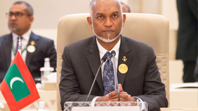 الرئيس المالديفي يرحب بـ”إعلان نيويورك” ويجدد دعم بلاده لحل الدولتين