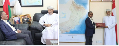 السفير العماني في كولومبو يستقبل نائب وزير الشؤون الدينية والثقافية السريلانكي