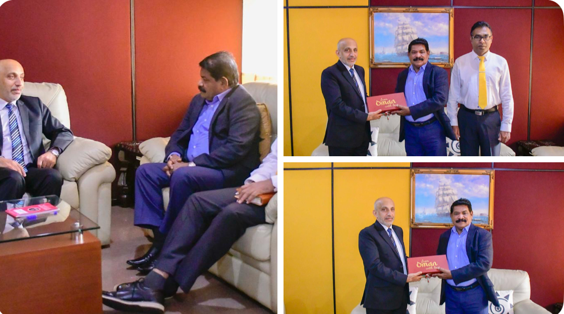 عمان وسريلانكا تبحثان أوجه تعزيز التعاون في مجالات الثروة السمكية والمائية
