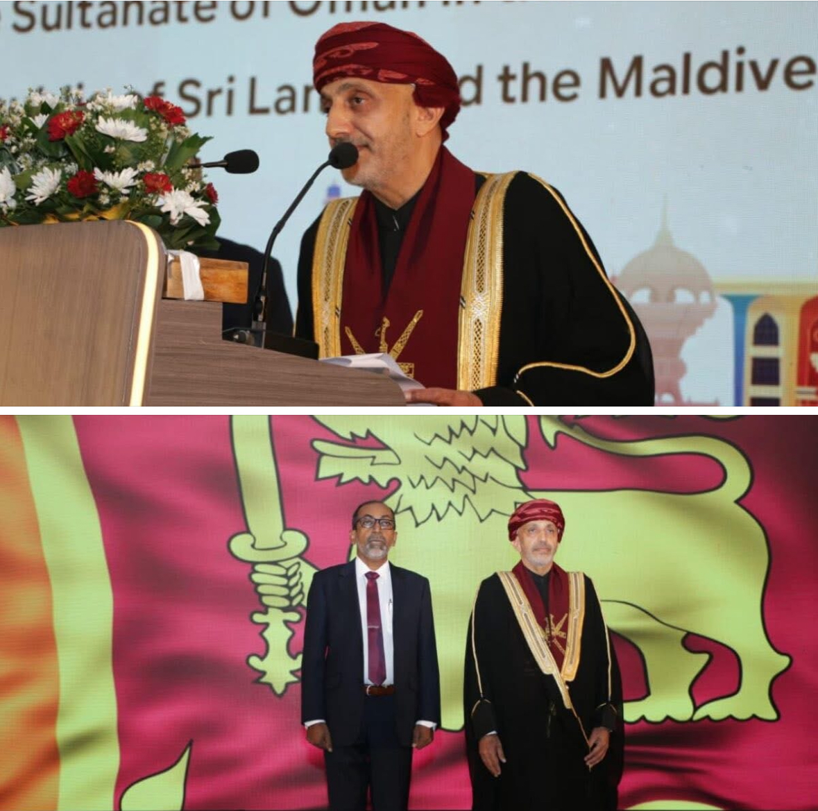 سفارة سلطنة عُمان في سريلانكا تقيم حفل استقبال بمناسبة العيد الوطني