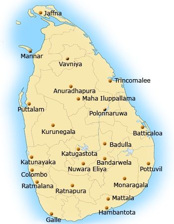 منخفض جوي عميق يقترب من سريلانكا وتحذيرات من أمطار غزيرة ورياح قوية وانهيارات أرضية
